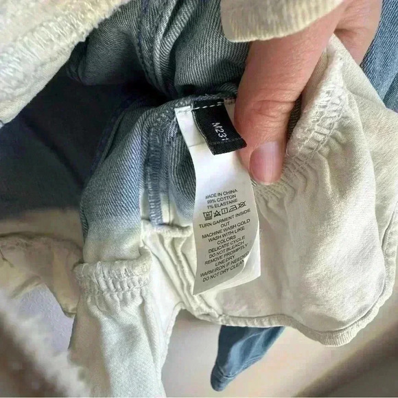 Kate Spade - Ombré Peplum Denim Jacket - Picture 3 of 7